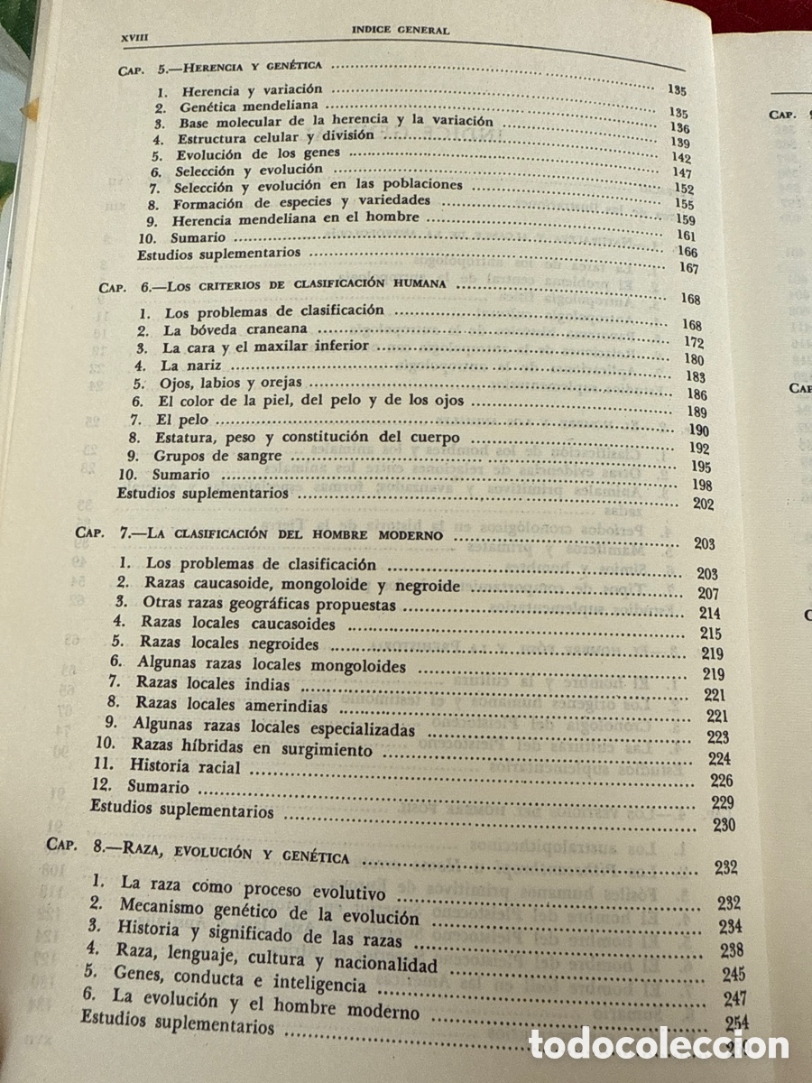 Libros de segunda mano: Introducci&oacute;n a la Antropolog&iacute;a. Ralph L. Beals y Harry Hoijer. - Foto 8