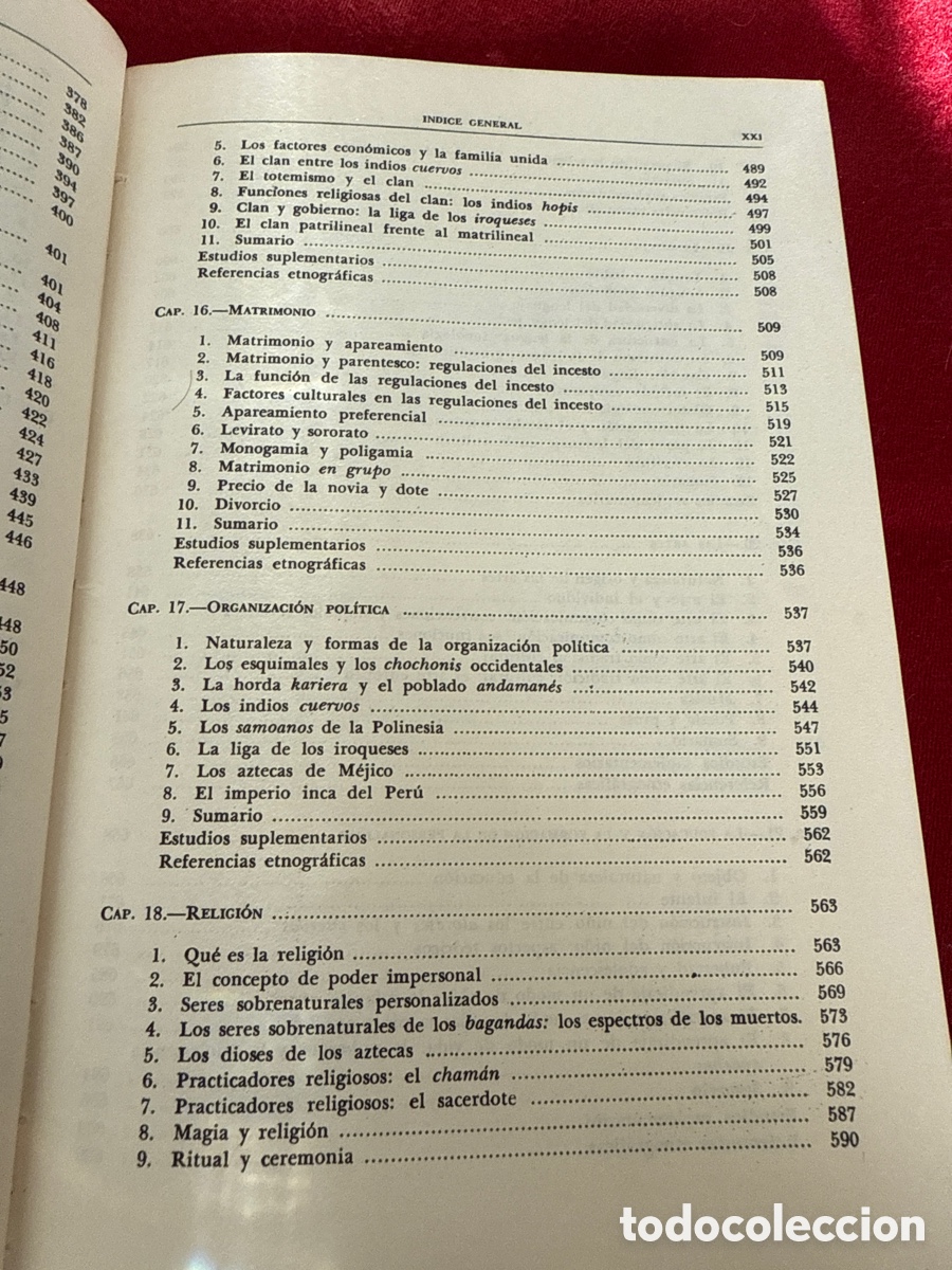 Libros de segunda mano: Introducci&oacute;n a la Antropolog&iacute;a. Ralph L. Beals y Harry Hoijer. - Foto 11