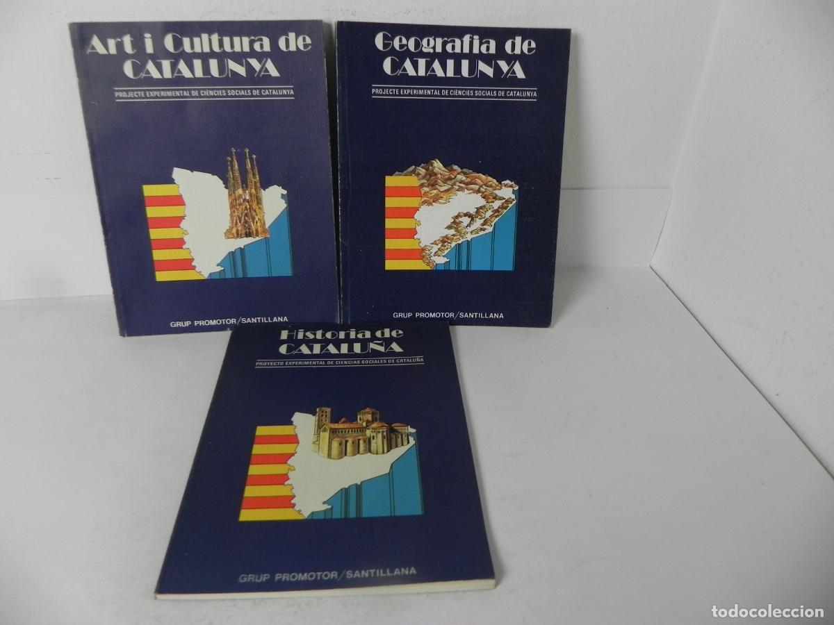Libros de segunda mano: PROJECTE EXPERIMENTAL DE CI&Egrave;NCIAS SOCIALS DE CATALUNYA (ART I CULTURA/ GEOGRAFIA I HISTORIA) 1979