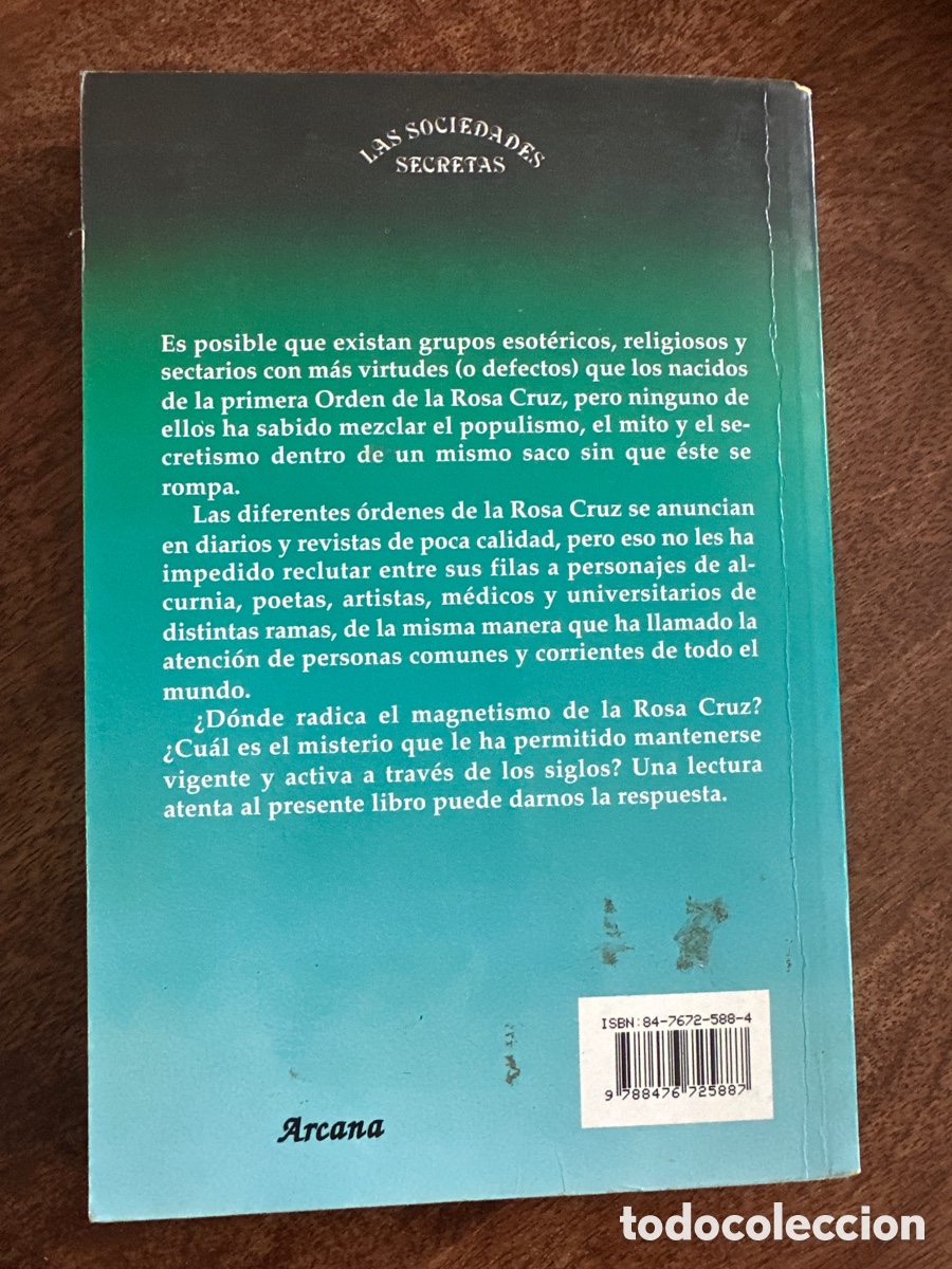 Libros de segunda mano: El misterio de la Rosa cruz - Foto 2