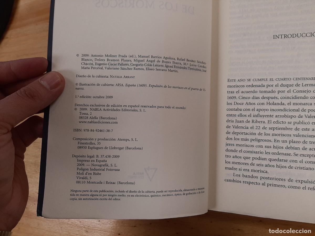 Libros de segunda mano: La expulsi&oacute;n de los Moriscos - Antonio Moliner Prada - Ed. Niebla - 2009 - Foto 4
