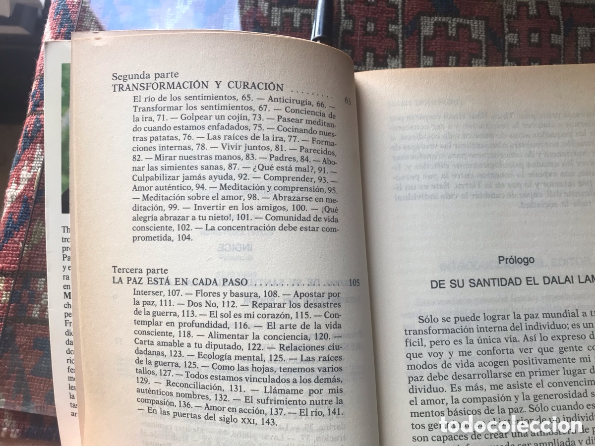 Libros de segunda mano: Hacia la paz interior. Thich Nhat Hanh. Plaza & Jan&eacute;s - Foto 6