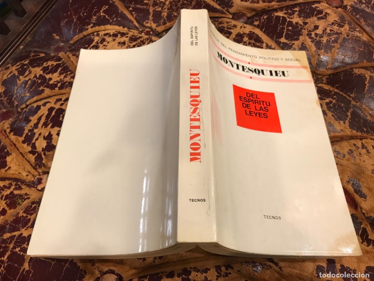 Libros de segunda mano: MONTESQUIEU. DEL ESP&Iacute;RITU DE LAS LEYES. 1972, TECNOS - Foto 1