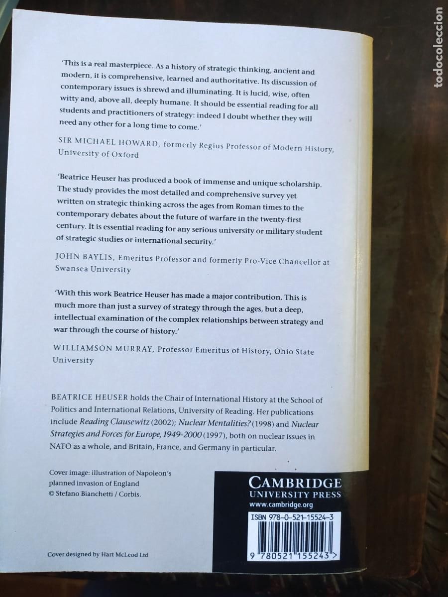 Libros de segunda mano: The Evolution of Strategy. Beatrice Heuser. Cambridge, 2010 - Foto 2