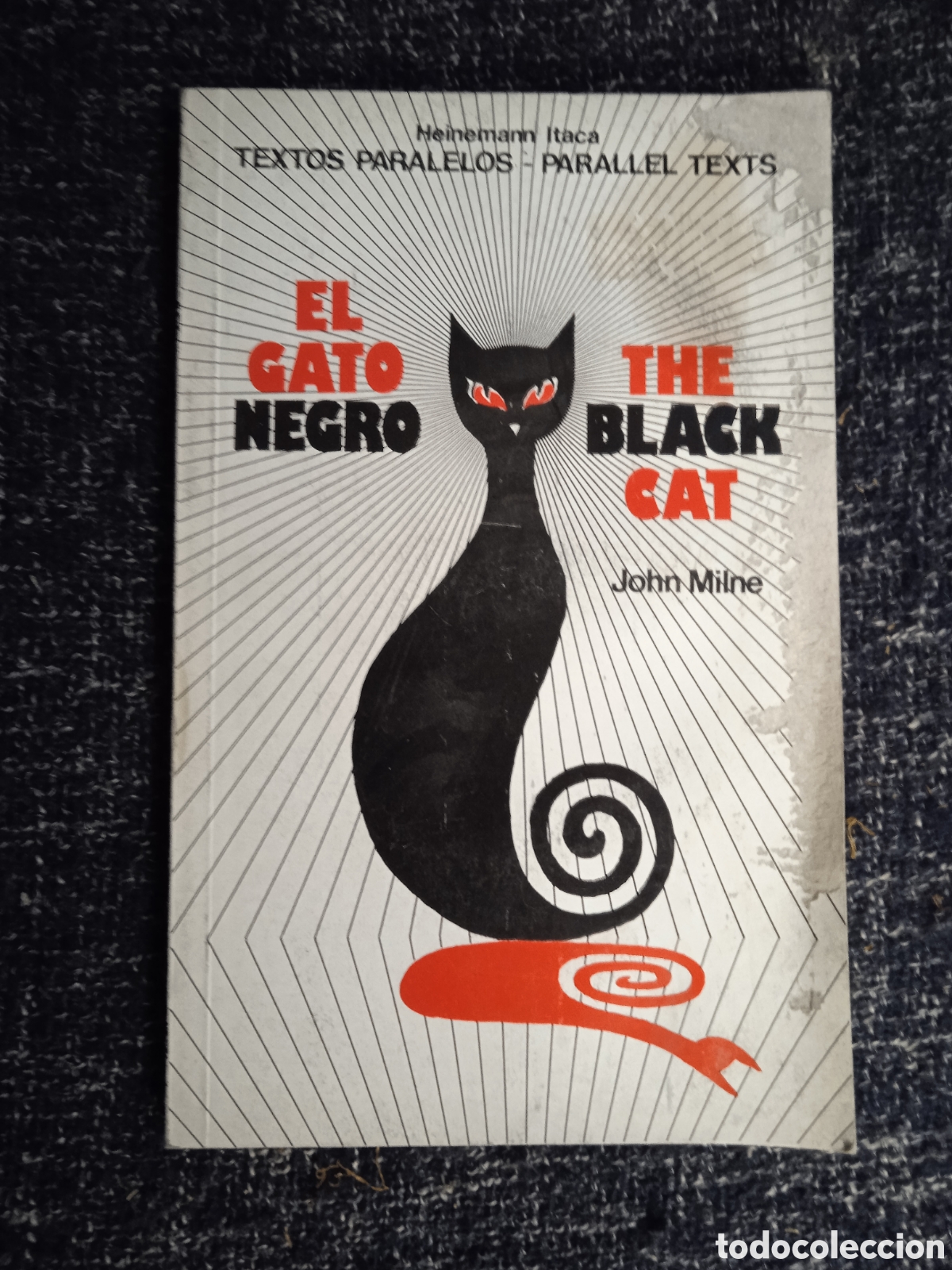 Libros de segunda mano: EL GATO NEGRO - THE BLACK CAT / JOHN MILNE -BILING&Uuml;E - Foto 1