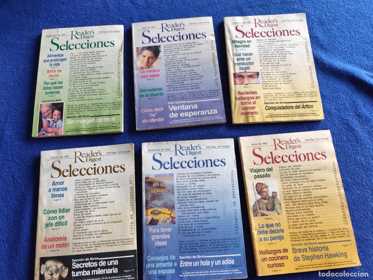 Libros de segunda mano: Lote 6 Revistas Readers Digest 1993 - Foto 1
