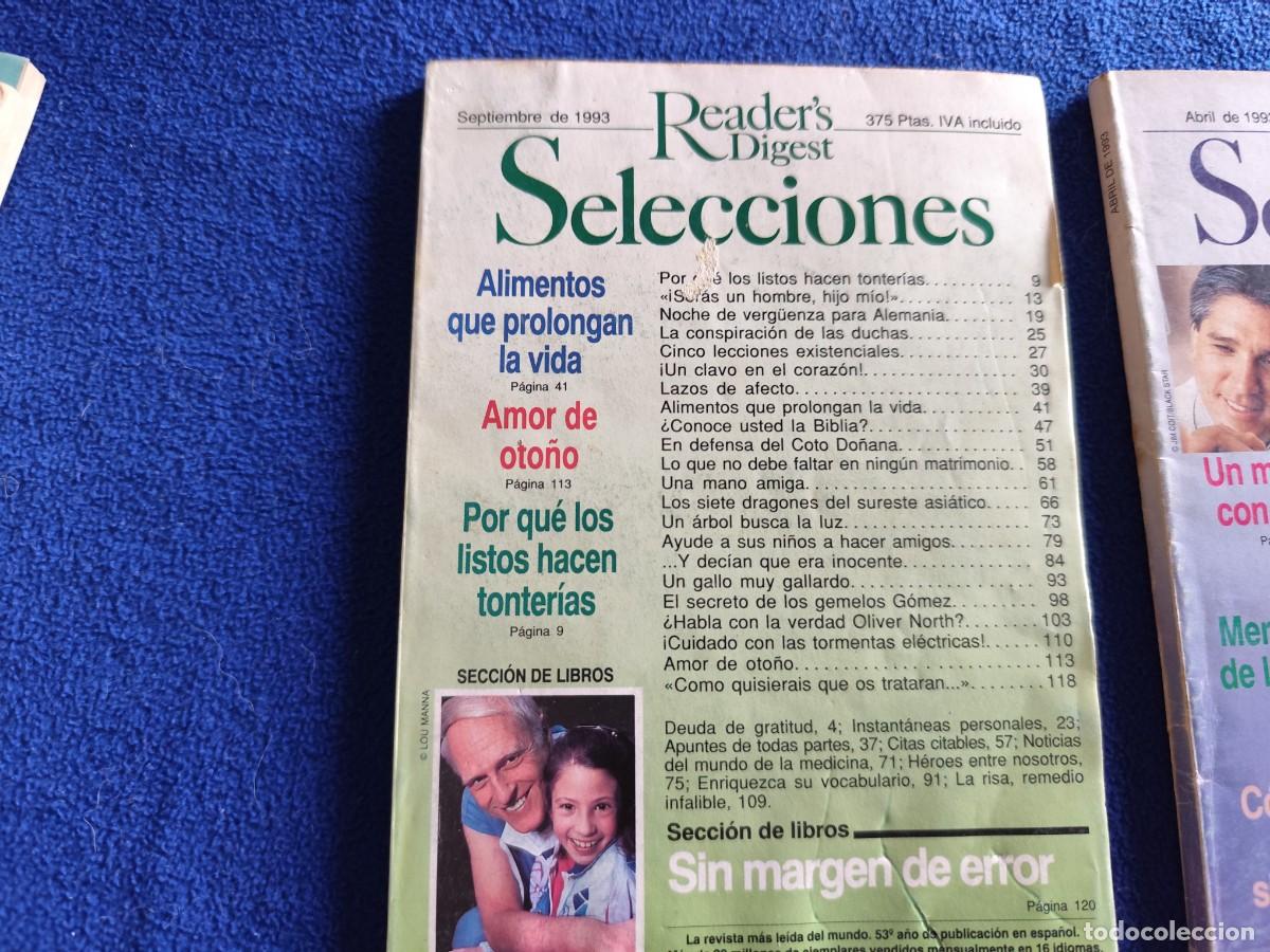 Libros de segunda mano: Lote 6 Revistas Readers Digest 1993 - Foto 2