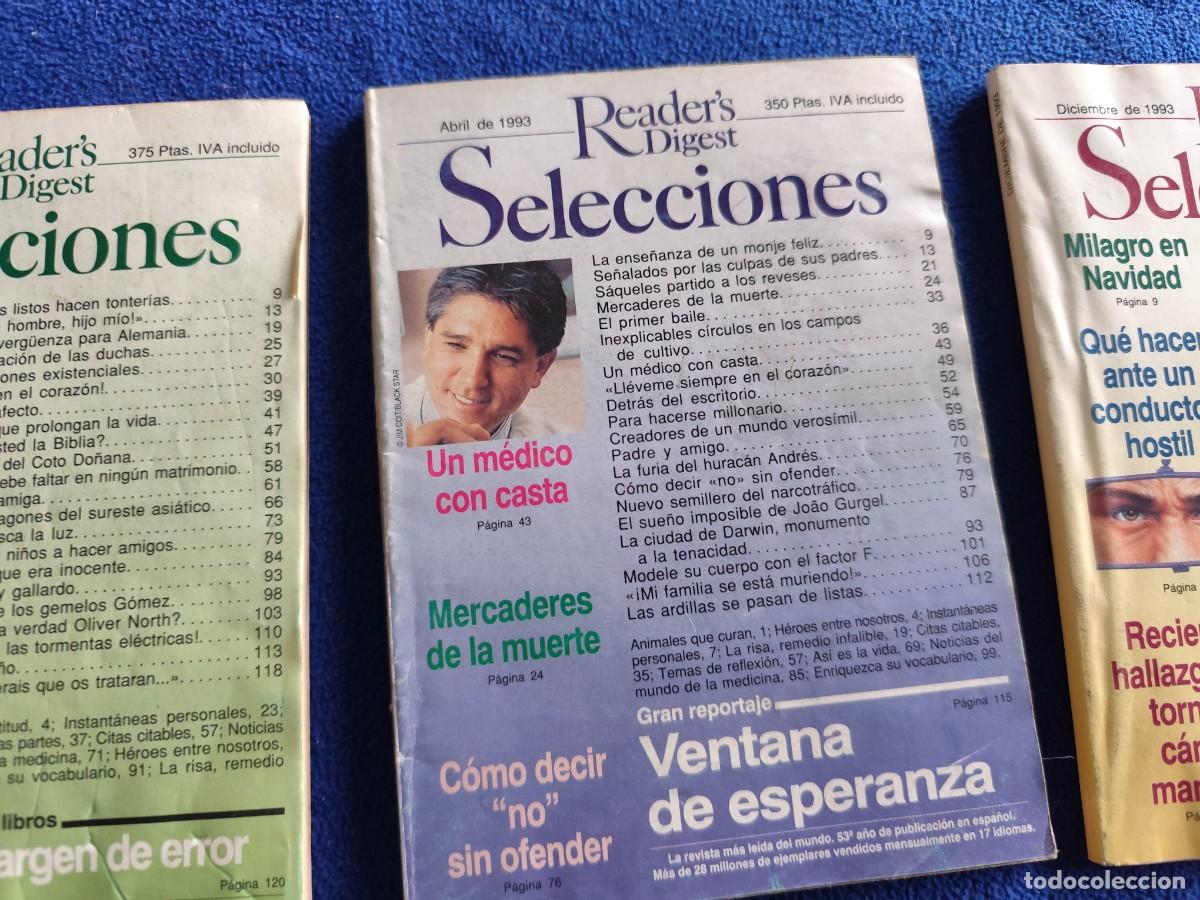 Libros de segunda mano: Lote 6 Revistas Readers Digest 1993 - Foto 3