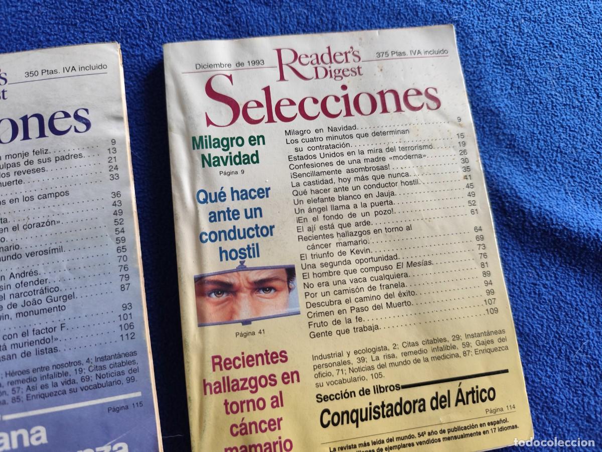 Libros de segunda mano: Lote 6 Revistas Readers Digest 1993 - Foto 4