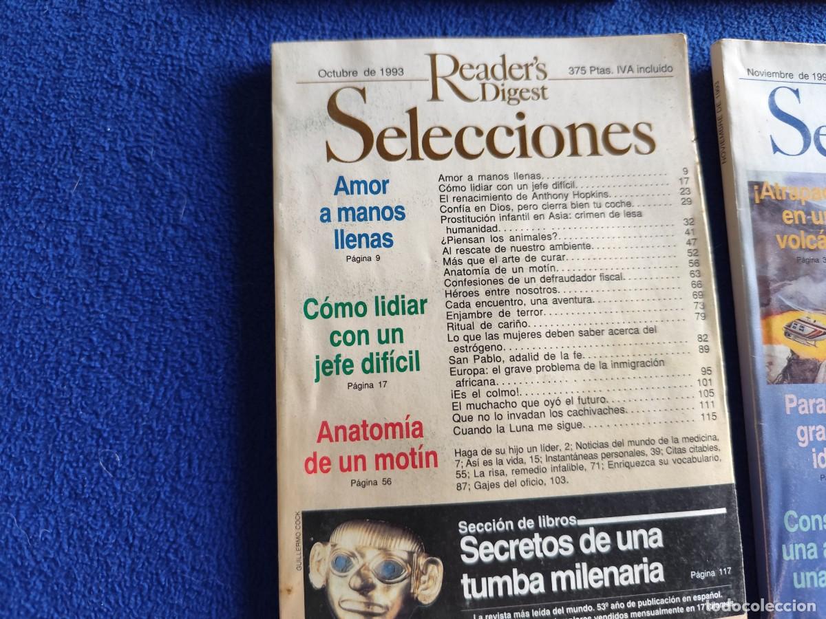 Libros de segunda mano: Lote 6 Revistas Readers Digest 1993 - Foto 5