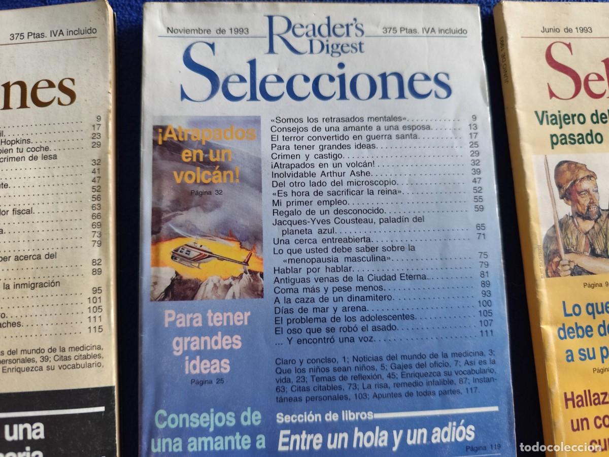 Libros de segunda mano: Lote 6 Revistas Readers Digest 1993 - Foto 6