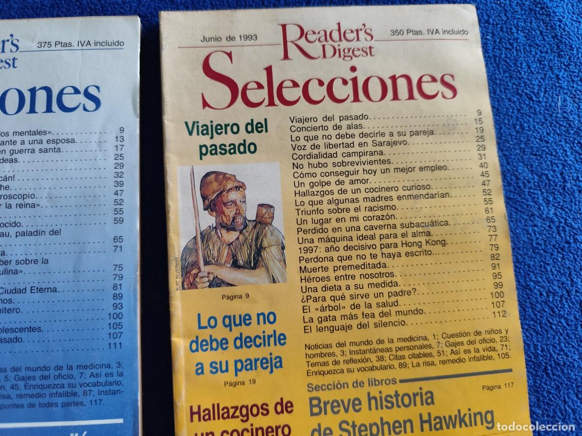 Libros de segunda mano: Lote 6 Revistas Readers Digest 1993 - Foto 7