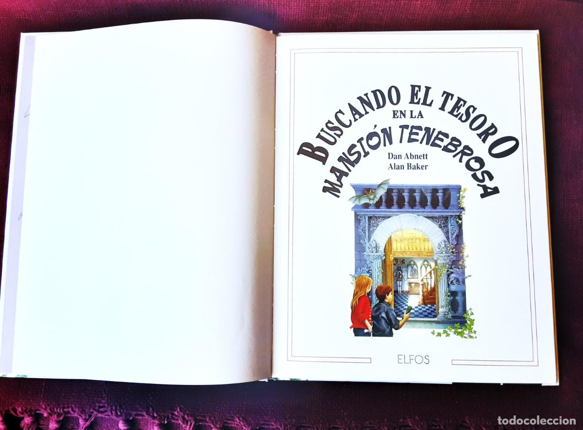 Libros de segunda mano: BUSCANDO EL TESORO EN LA MANSION TENEBROSA ELFOS - Foto 3
