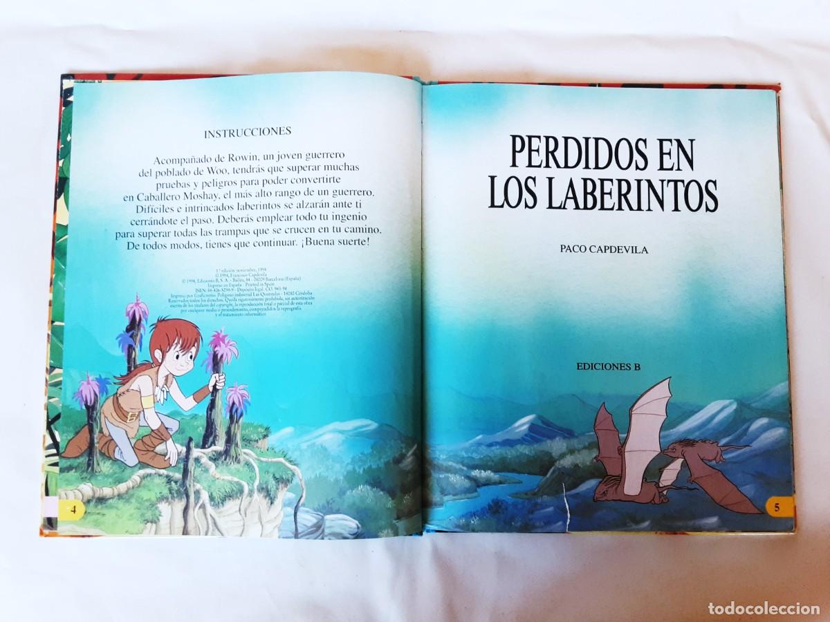 Libros de segunda mano: PERDIDOS EN LOS LABERINTOS EDICIONES B - Foto 4