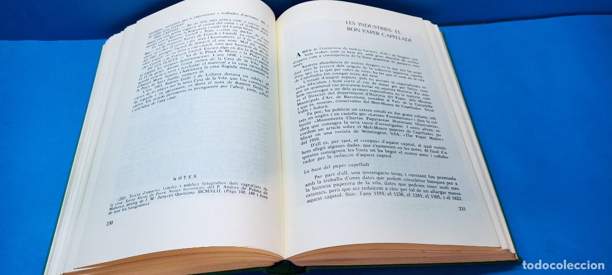 Libros de segunda mano: HIST&Ograve;RIA DE CAPELLADES.- ESTEVE BUSQUETS I MOLAS. - Foto 8