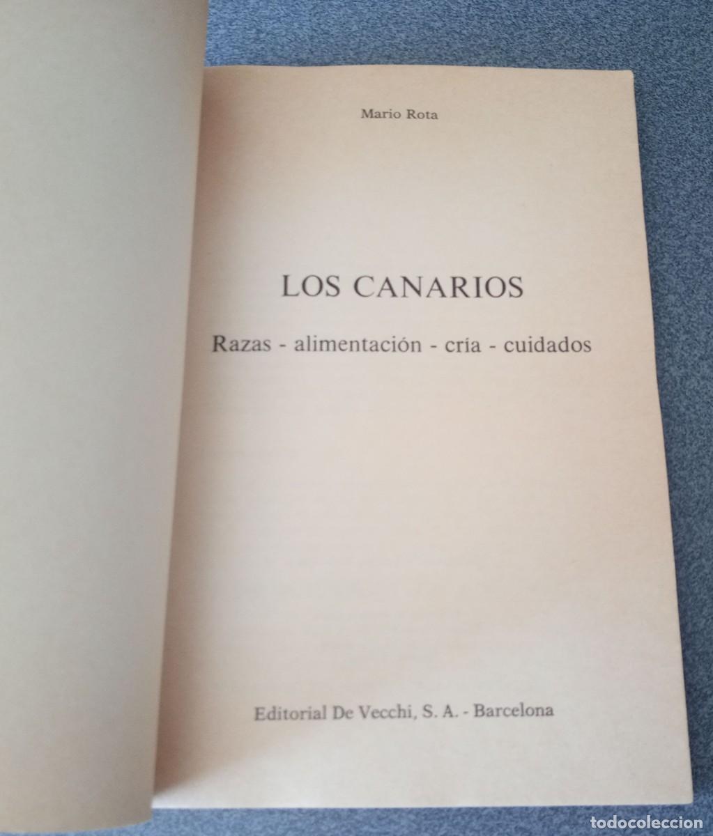 Libros de segunda mano: Los Canarios Mario Rota - Foto 3