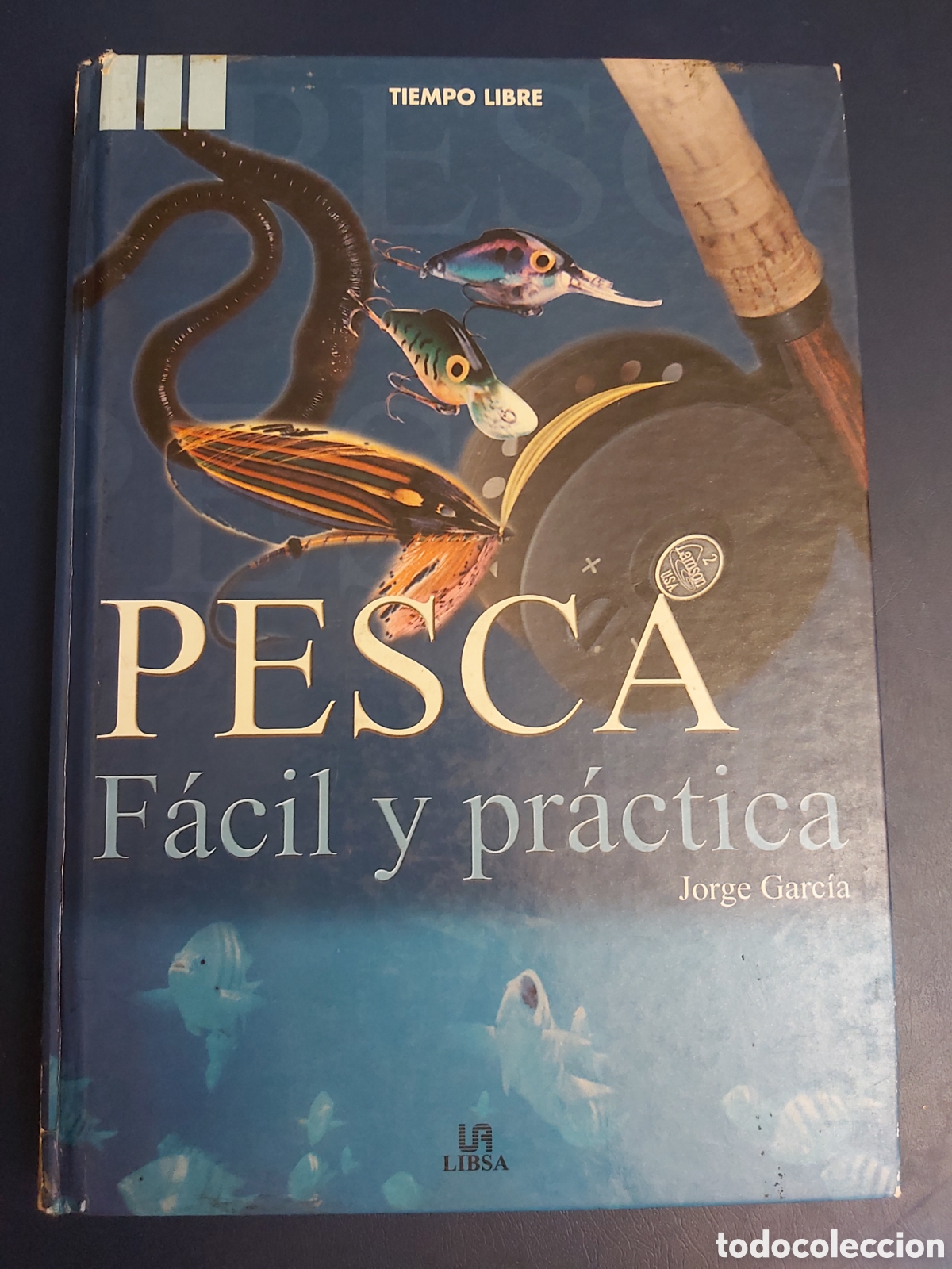 Libros de segunda mano: QUELA LIBRO. PESCA FACIL Y PRACTICA JORGE GARCIA 2001 EDITORIAL LIBSA - Foto 1