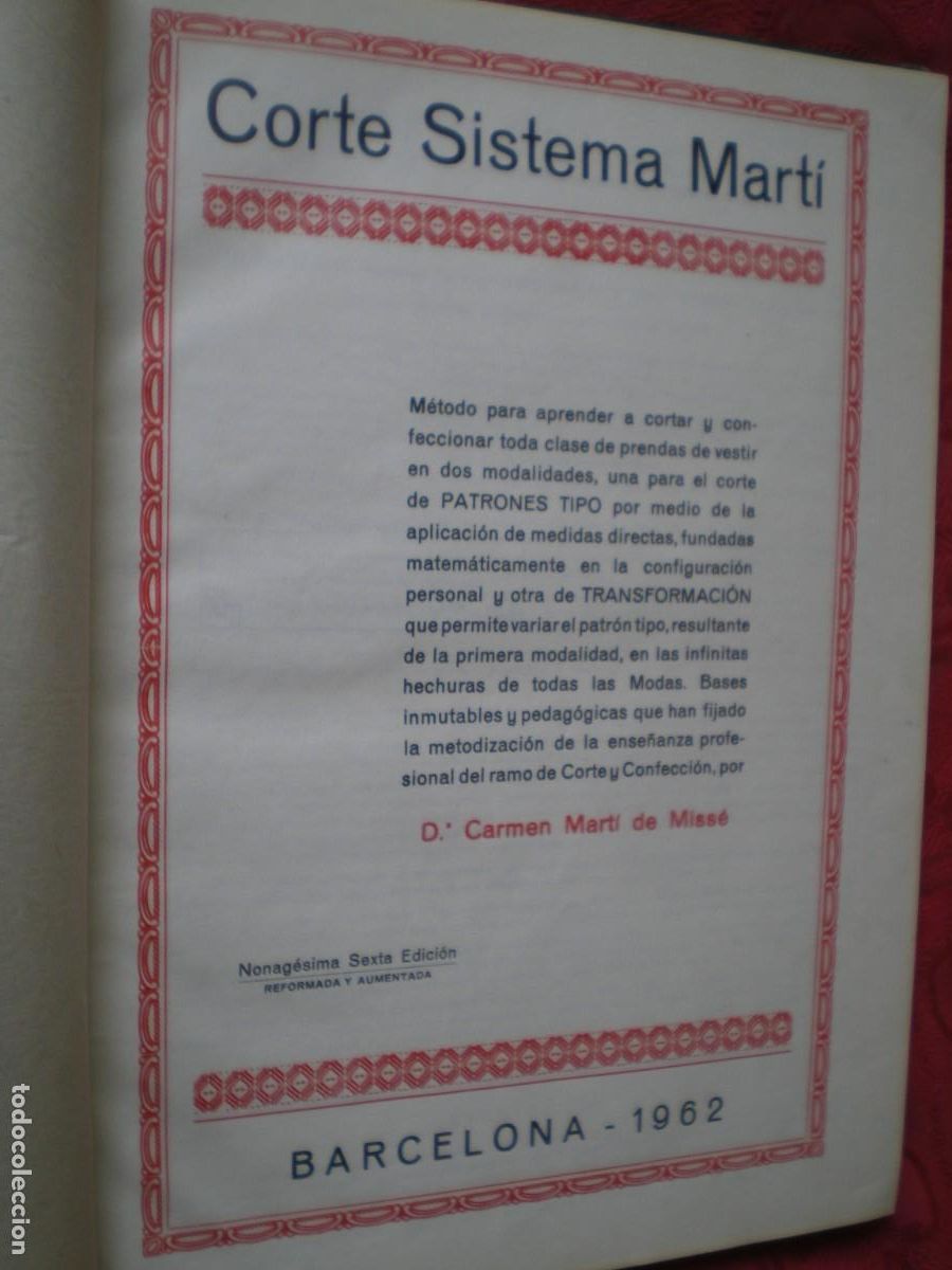 Libros de segunda mano: CORTE SISTEMA MART&Iacute;. MODISTER&Iacute;A. - Foto 4