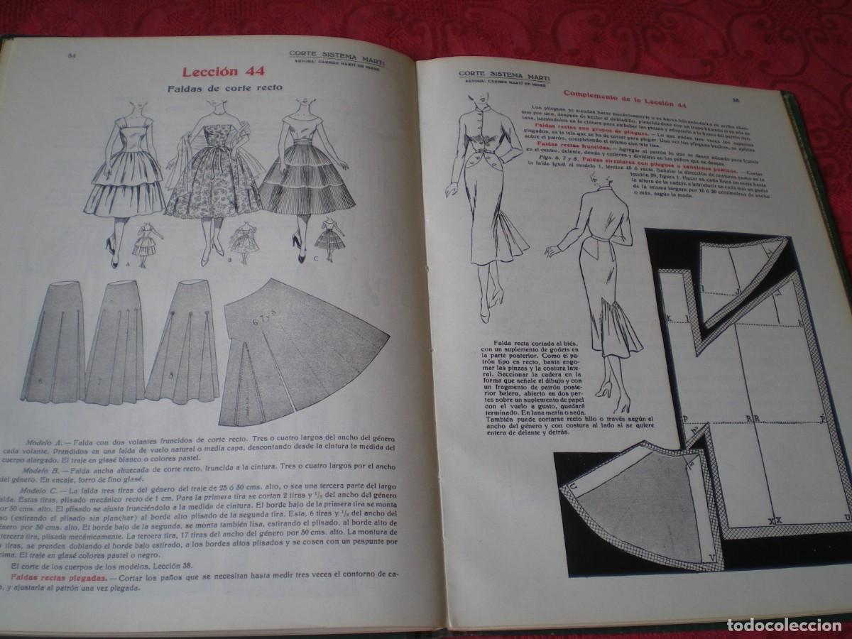 Libros de segunda mano: CORTE SISTEMA MART&Iacute;. MODISTER&Iacute;A. - Foto 6