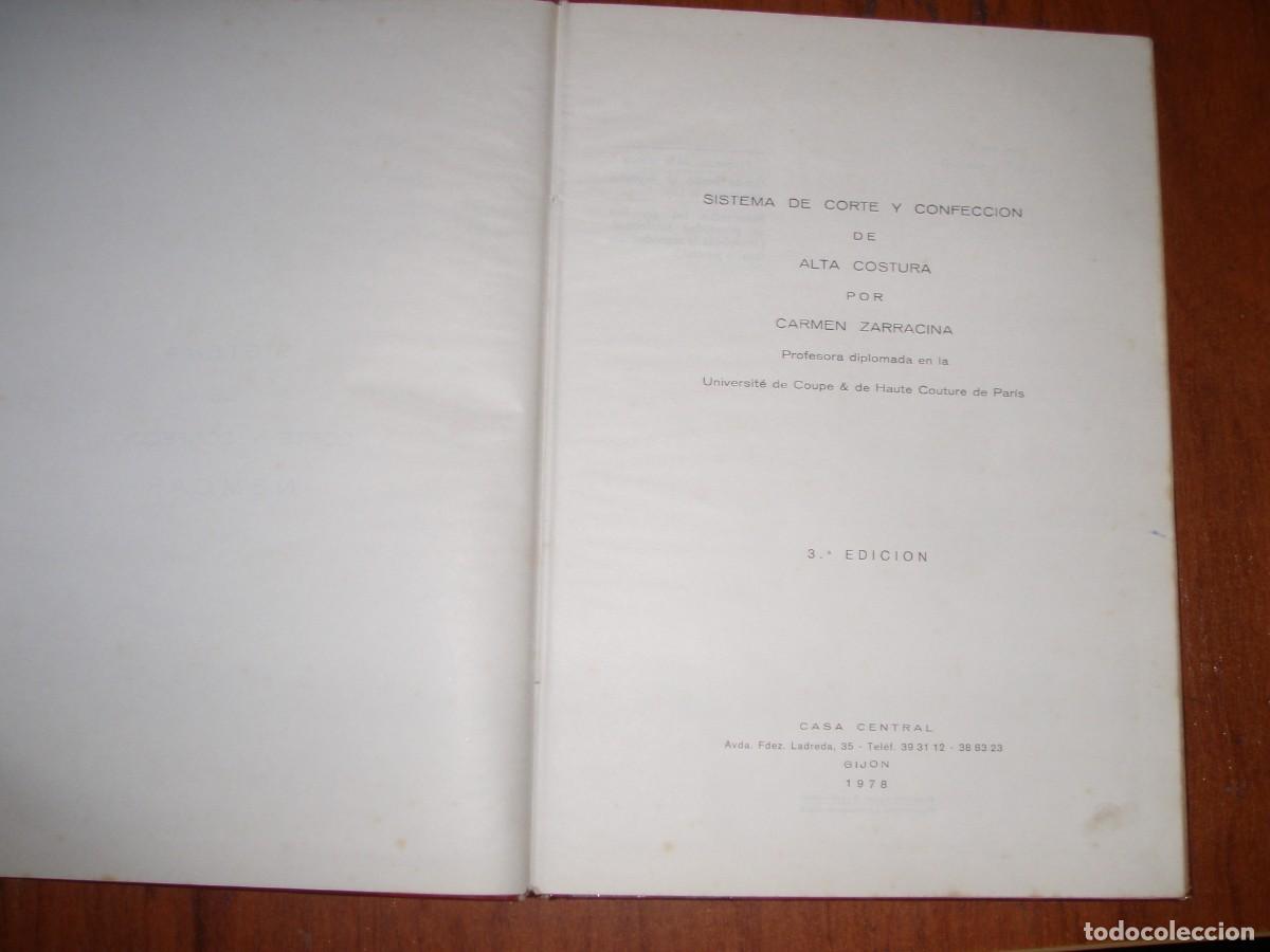 Libros de segunda mano: SISTEMA DE CORTE Y CONFECCI&Oacute;N NEMCAR - Foto 4