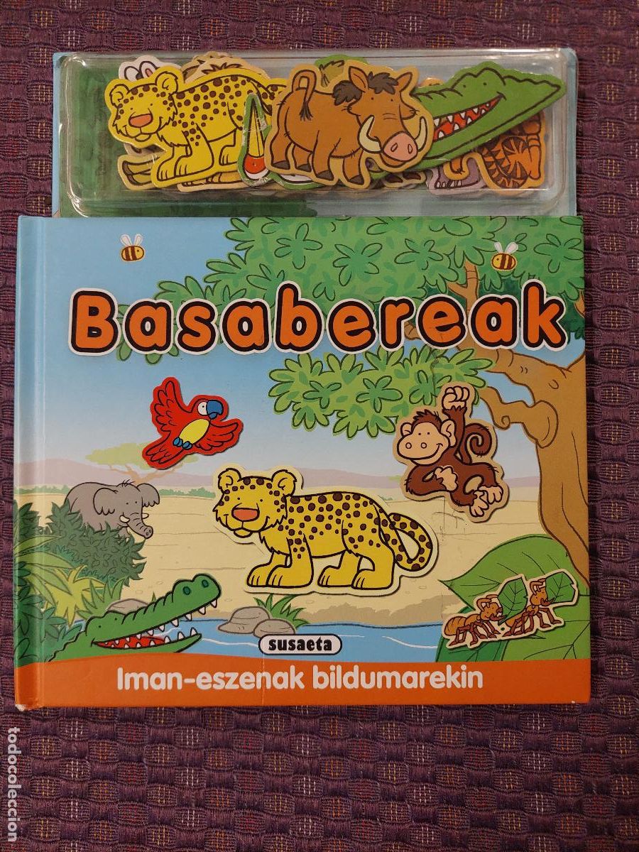 Libros de segunda mano: Basabereak - iman-eszenak bildumarekin - Susaeta (Euskeraz)