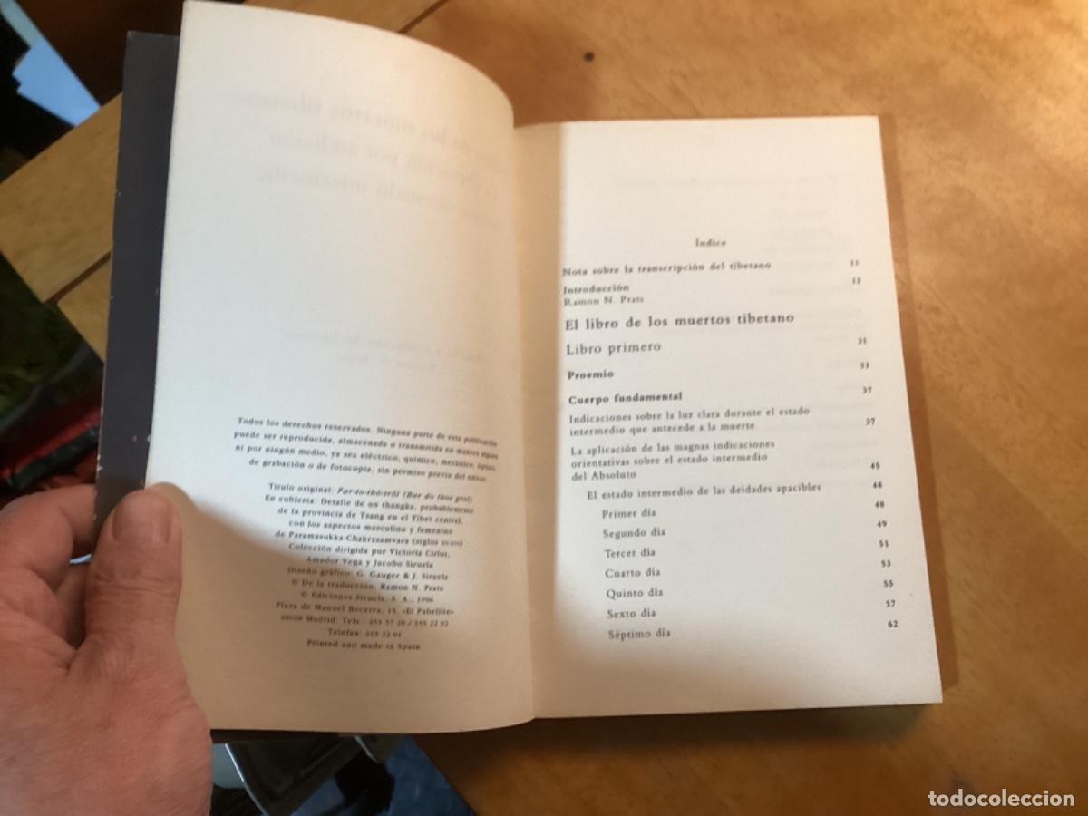 Libros de segunda mano: El libro de los muertos tibetano. Siruela - Foto 6