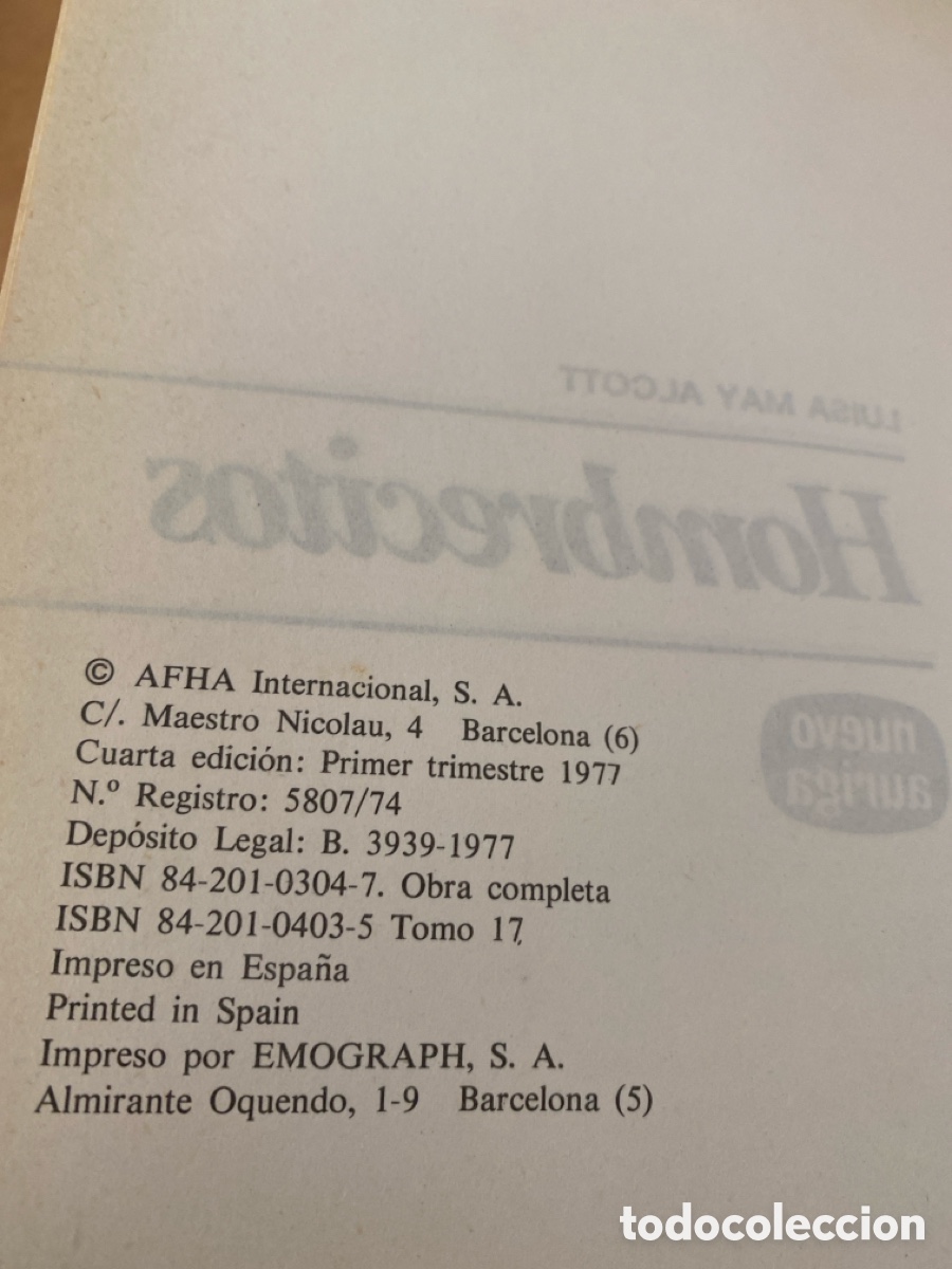 Libros de segunda mano: HOMBRECITOS. ED NUEVO AURIGA. 1977 - Foto 4