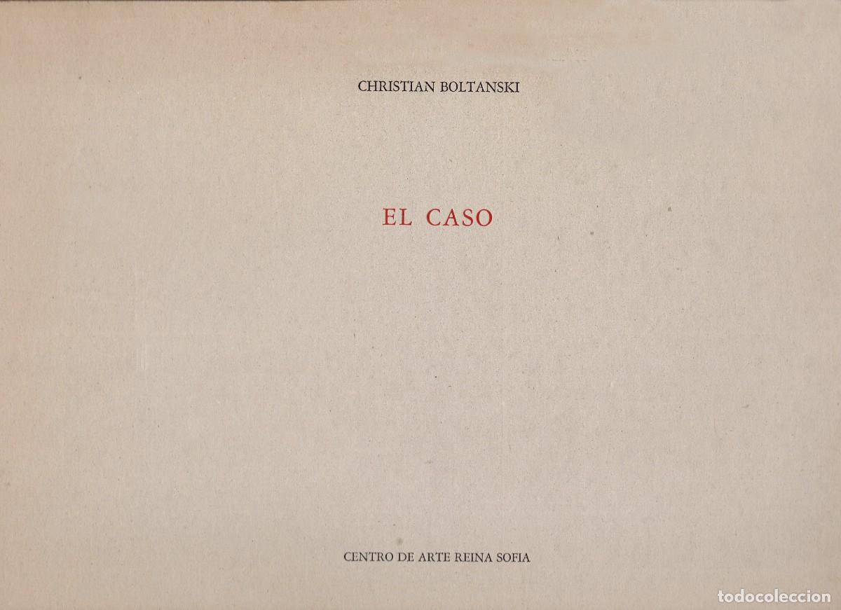 Libros de segunda mano: CHRISTIAN BOLTANSKI. EL CASO. CENTRO DE ARTE REINA SOF&Iacute;A - Foto 1