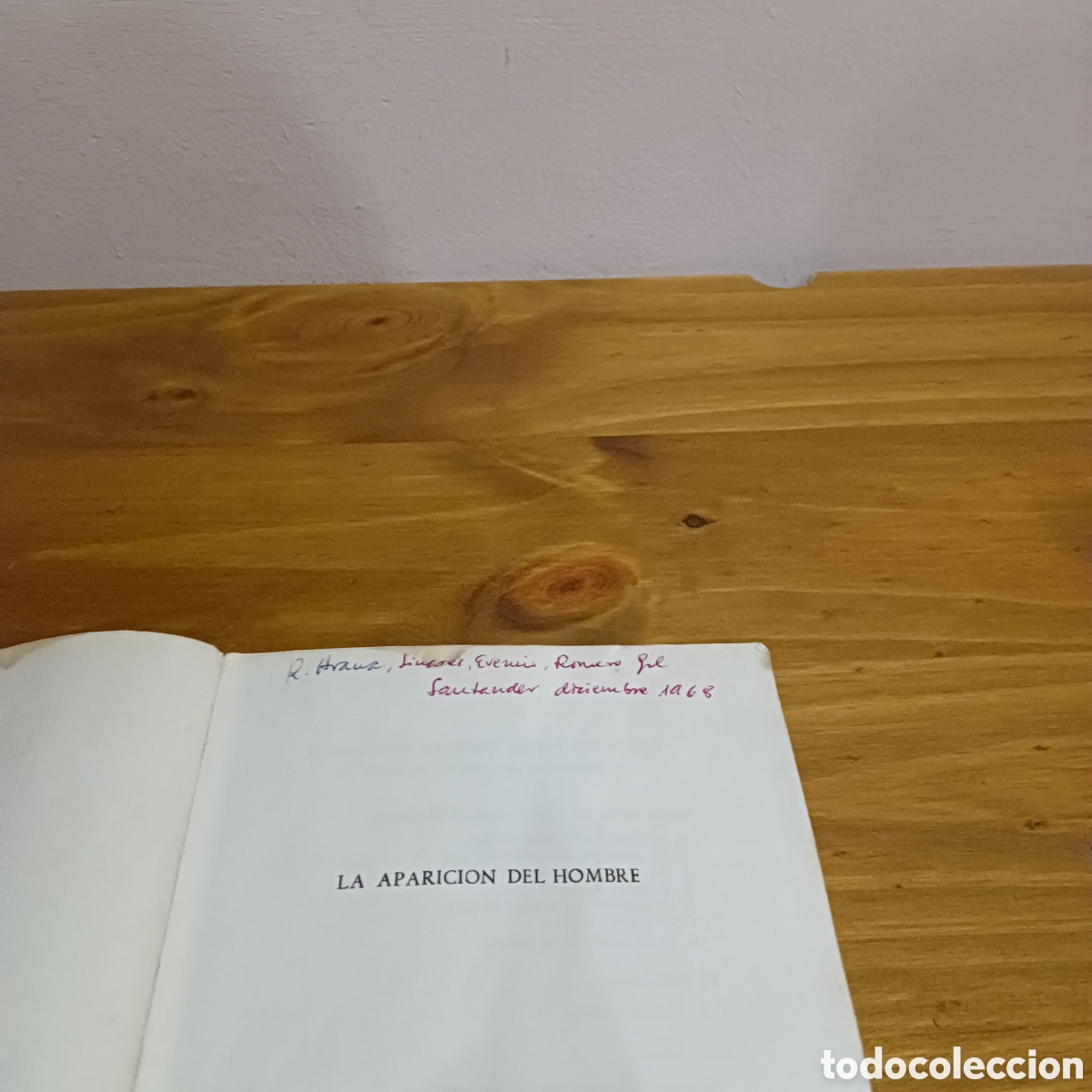 Libros de segunda mano: La aparici&oacute;n del hombre - Foto 5