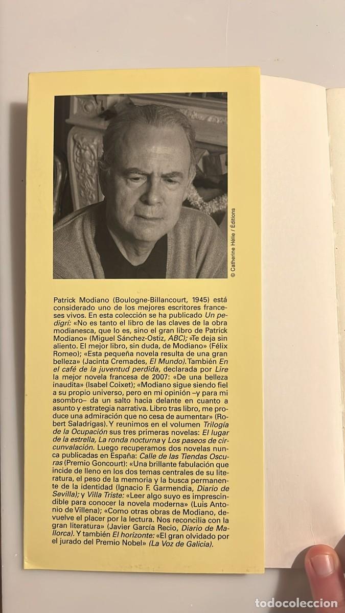 Libros de segunda mano: LA HIERBA DE LAS NOCHES. PATRICK MODIANO - Foto 3