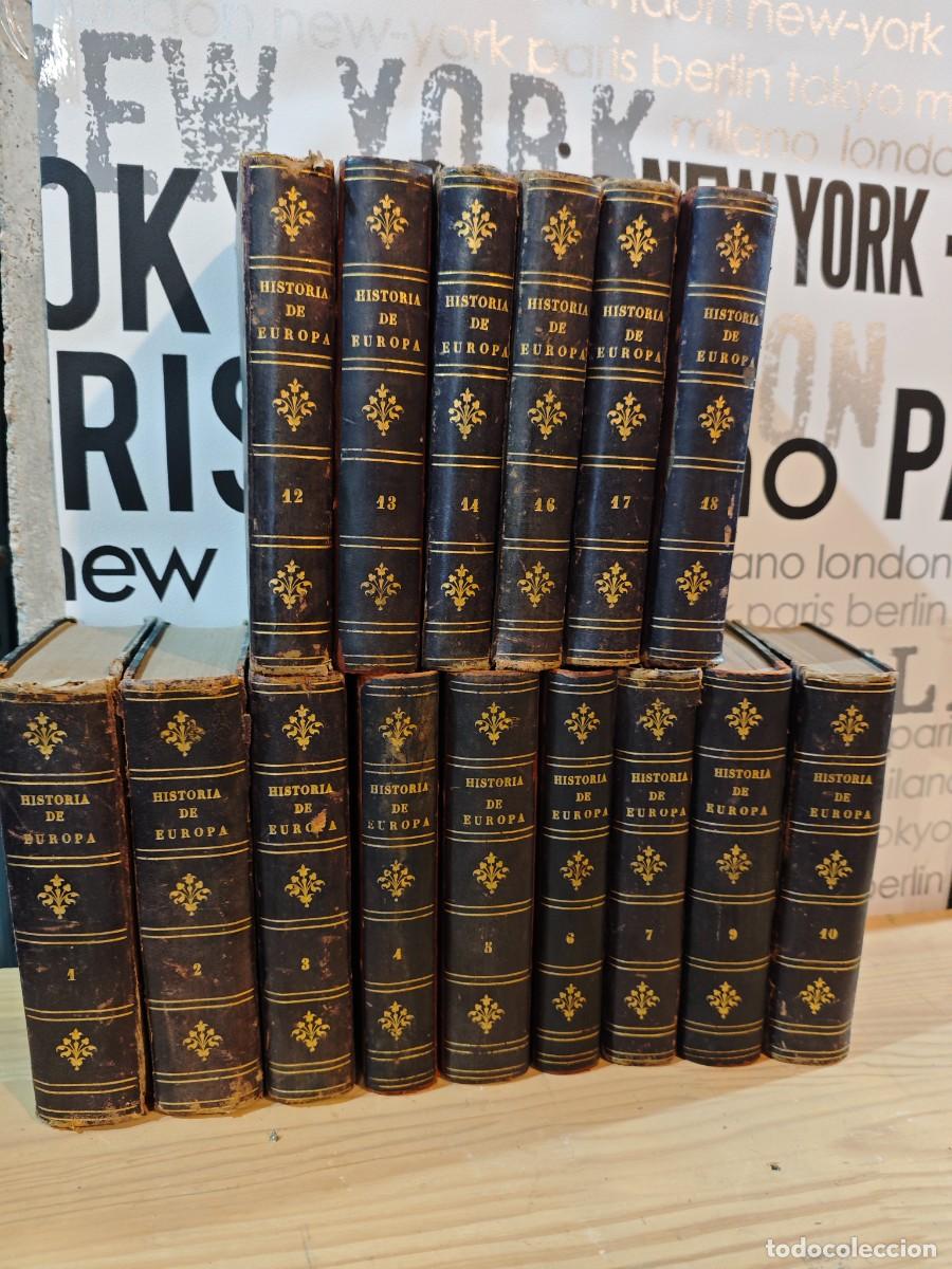 Libri di seconda mano: Historia de europa rar&iacute;sima edici&oacute;n mejicana 1846 Archibaldo Alison