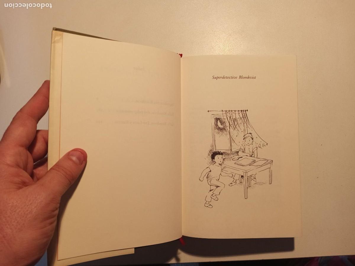 Libros de segunda mano: SUPERDETECTIVE BLOMKVIST - ASTRID LINDGREN - C&Iacute;RCULO DE LECTORES 1991 - Foto 4