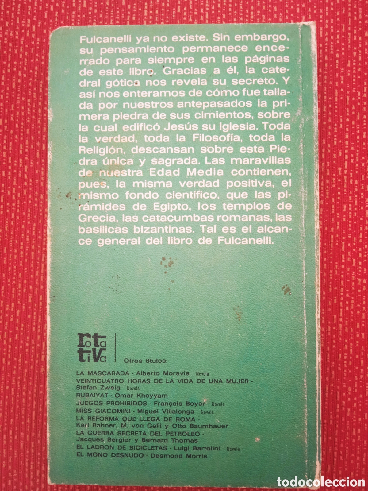 Libros de segunda mano: El Misterio De Las Catedrales Fulcanelli - Foto 2