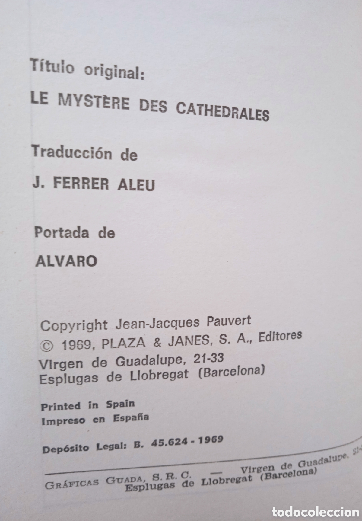 Libros de segunda mano: El Misterio De Las Catedrales Fulcanelli - Foto 5