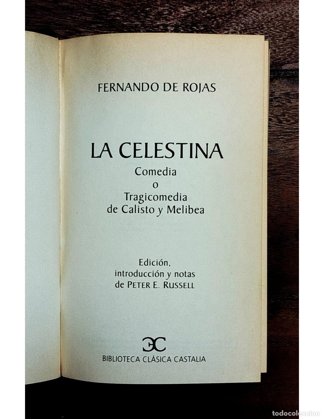 Libros de segunda mano: LA CELESTINA. ROJAS, Fernando de. Castalia. 2001. - Foto 2