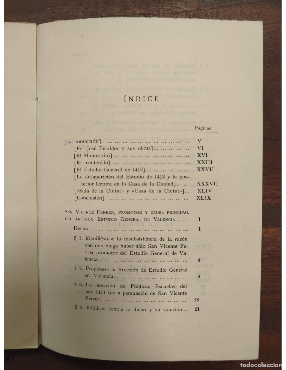 Libros de segunda mano: SAN VICENTE FERRER. TEIXIDOR, Jos&eacute;. . 1945. - Foto 1