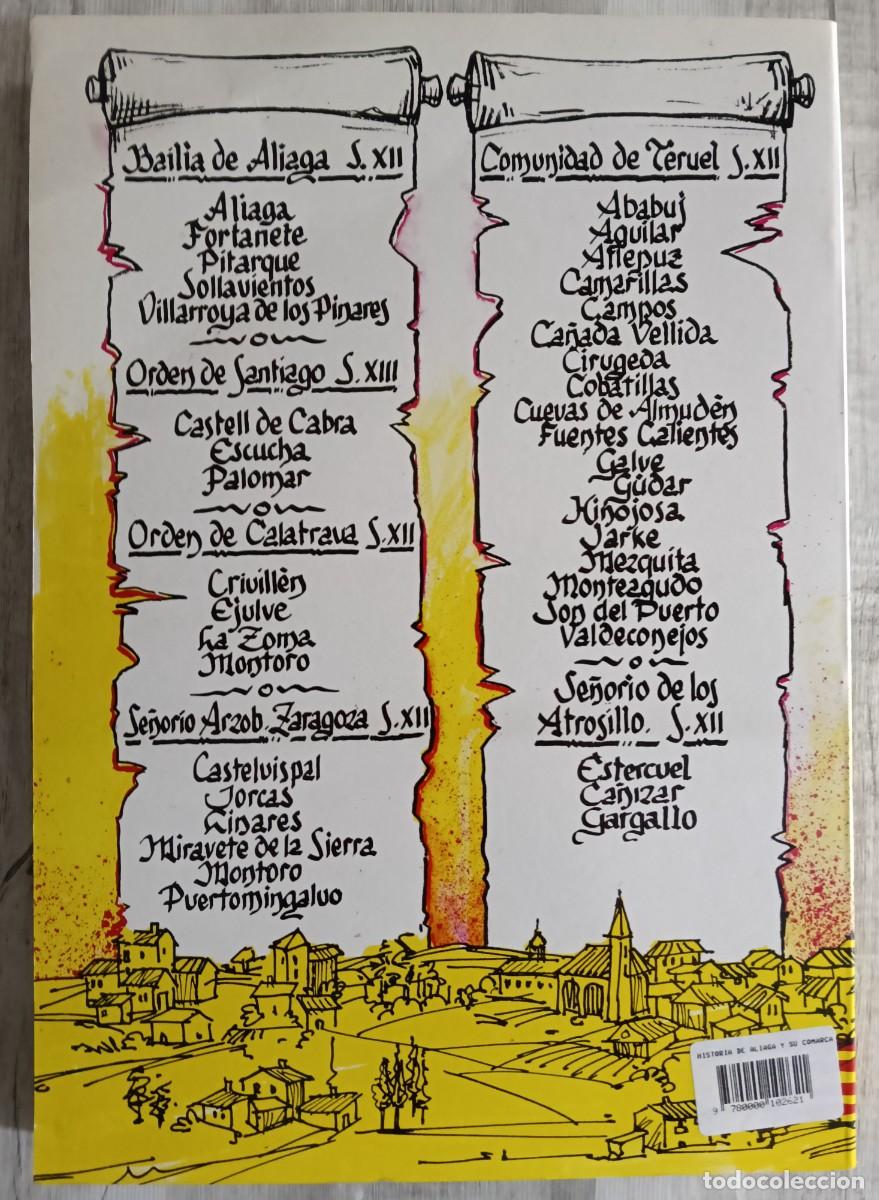 Libros de segunda mano: Historia de Aliaga y su Comarca - Pascual Martinez Calvo - Foto 2