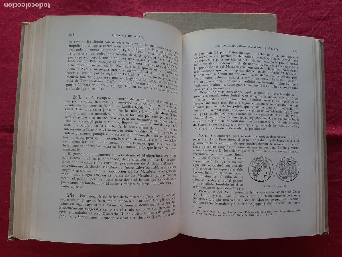 Libros de segunda mano: Historia de Israel - Ricciotti, Giuseppe - Foto 16