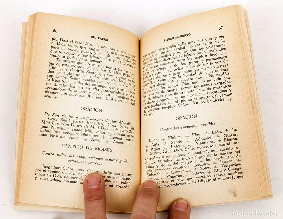 Libros de segunda mano: EMBRUJAMIENTO - DOCTOR PAPUS - 1974 - Foto 6
