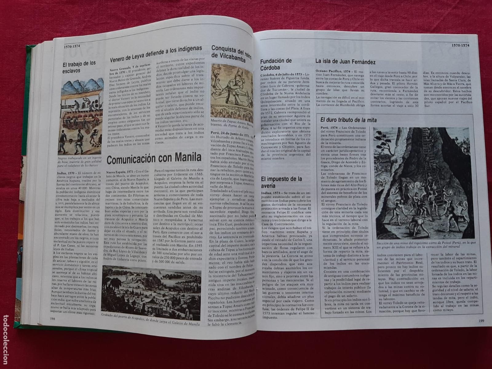 Libros de segunda mano: Cr&oacute;nica de Am&eacute;rica - Vv. Aa. - Foto 9