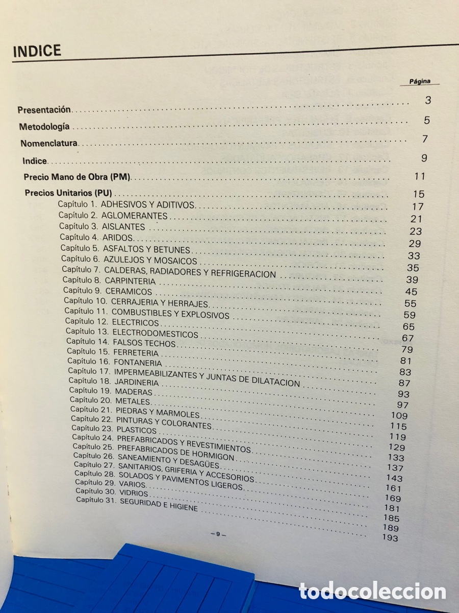 Libros de segunda mano: CUADRO DE PRECIOS DE LA EDIFICACI&Oacute;N COMUNIDAD VALENCIANA - 85 COAV 1985 - Foto 5