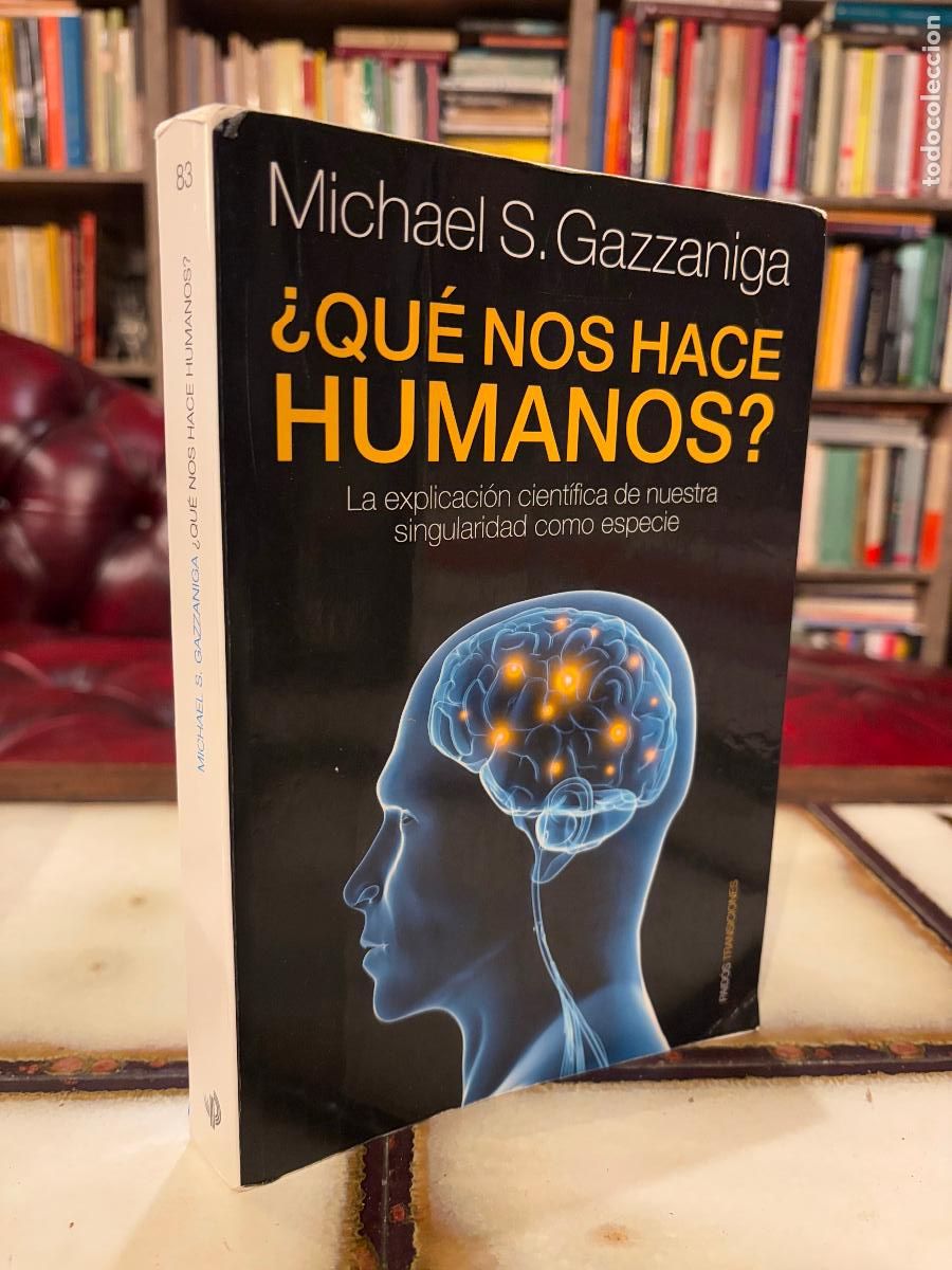 Libros de segunda mano: &iquest;Qu&eacute; nos hace humanos? Michael S. Gazzaniga - Foto 1
