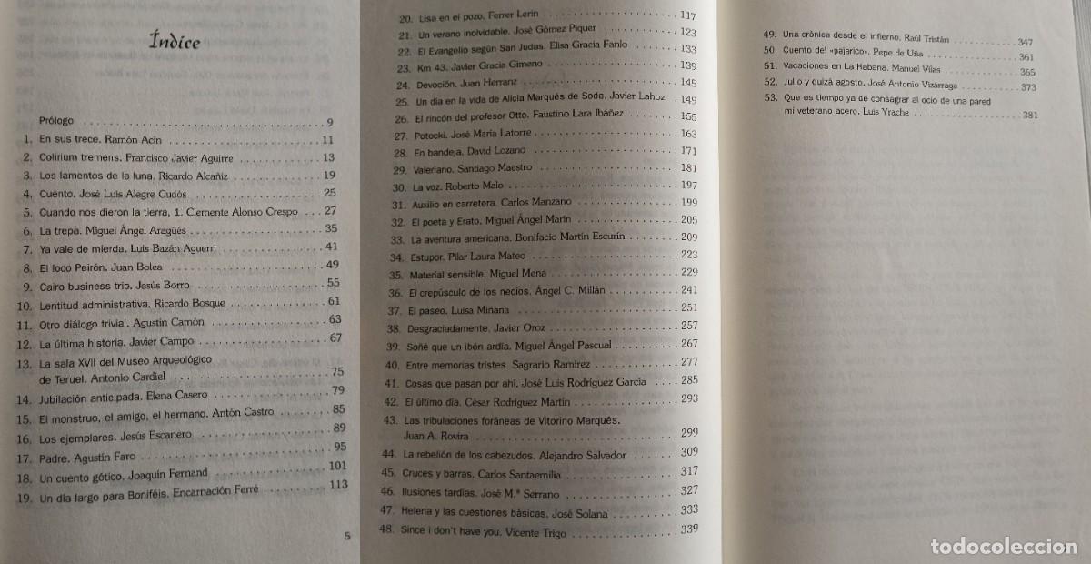 Libros de segunda mano: Manuel Vilas - Relatos para el N&uacute;mero 100 - Foto 2