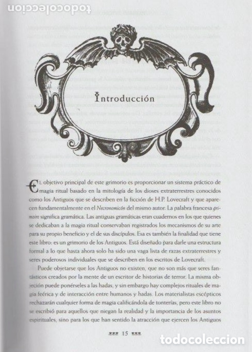 Libros de segunda mano: EL GRIMORIO DEL NEGRONOMICON - Foto 5