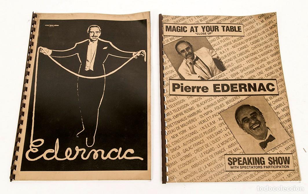 Libros de segunda mano: PIERRE EDERNAC - MAGO - MAGIC AT YOUR TABLE - PRESTIDIGITACI&Oacute;N - Foto 1