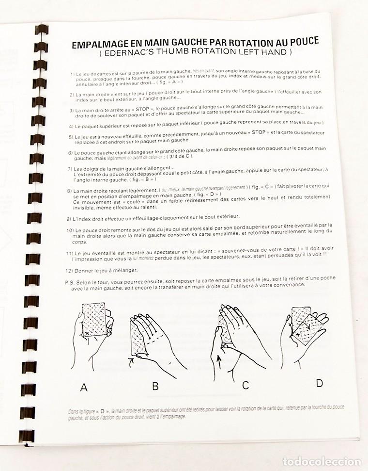 Libros de segunda mano: PIERRE EDERNAC - MAGO - MAGIC AT YOUR TABLE - PRESTIDIGITACI&Oacute;N - Foto 3