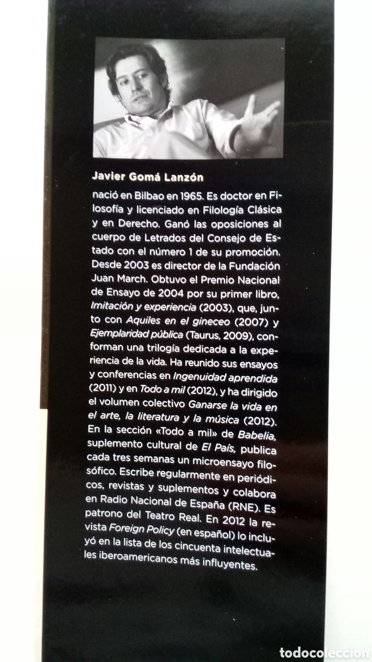 Libros de segunda mano: Necesario pero imposible. Javier Gom&aacute; Lanz&oacute;n. - Foto 3