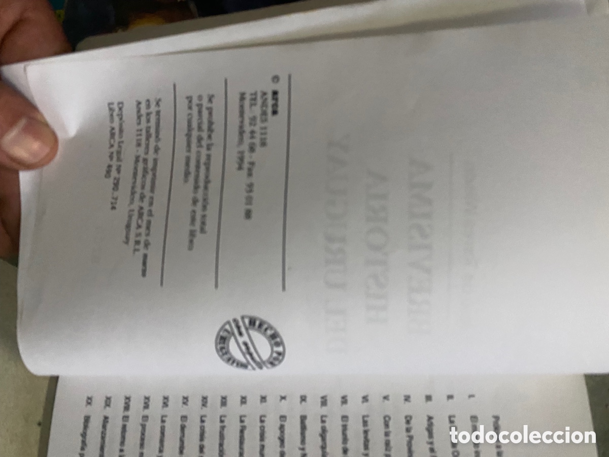 Libros de segunda mano: TORRES WILSON, Jos&eacute; de BREV&Iacute;SIMA HISTORIA DEL URUGUAY - Foto 2