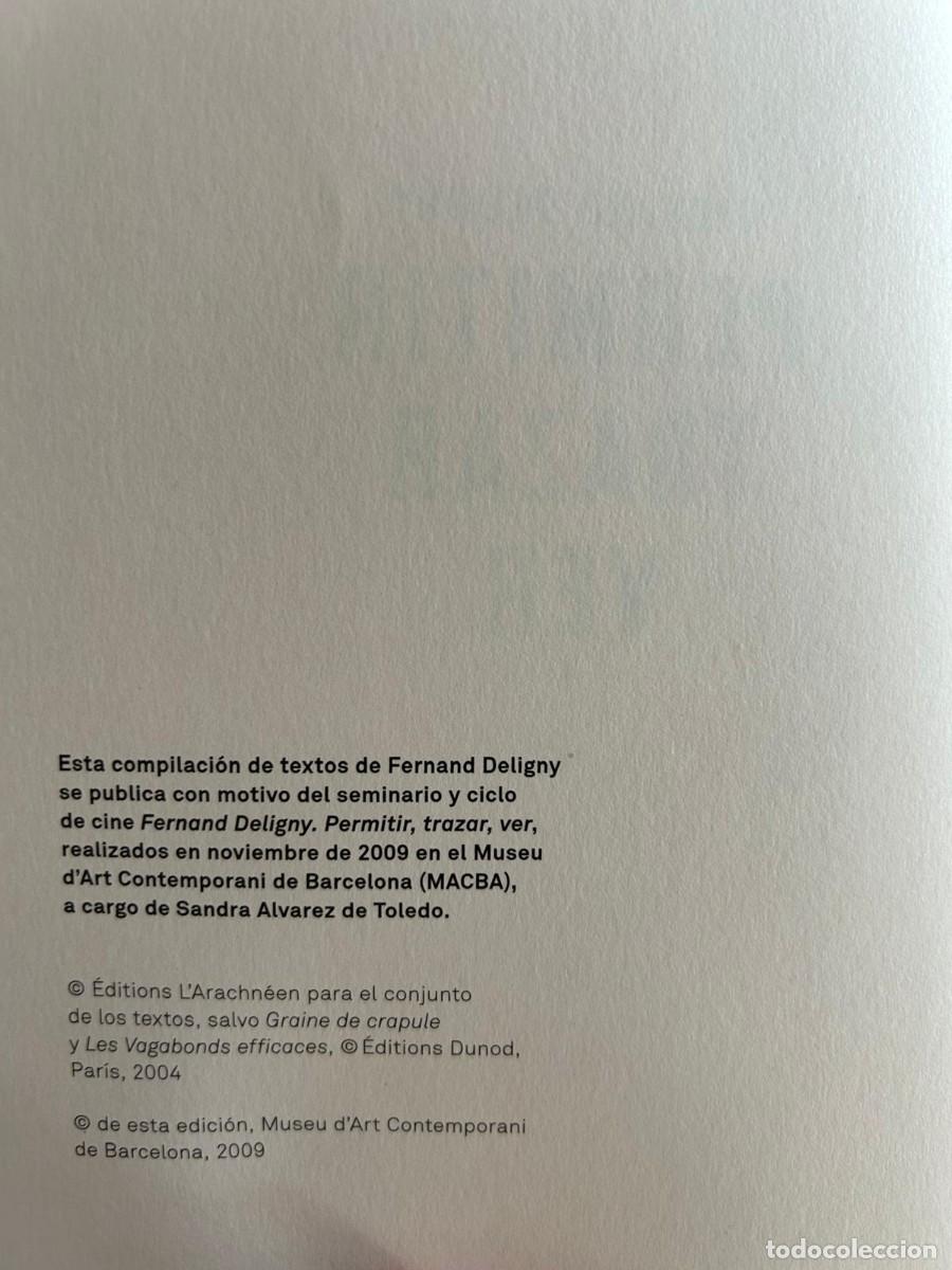 Libros de segunda mano: PERMITIR TRAZAR VER. FERNAND DELIGNY - Foto 3