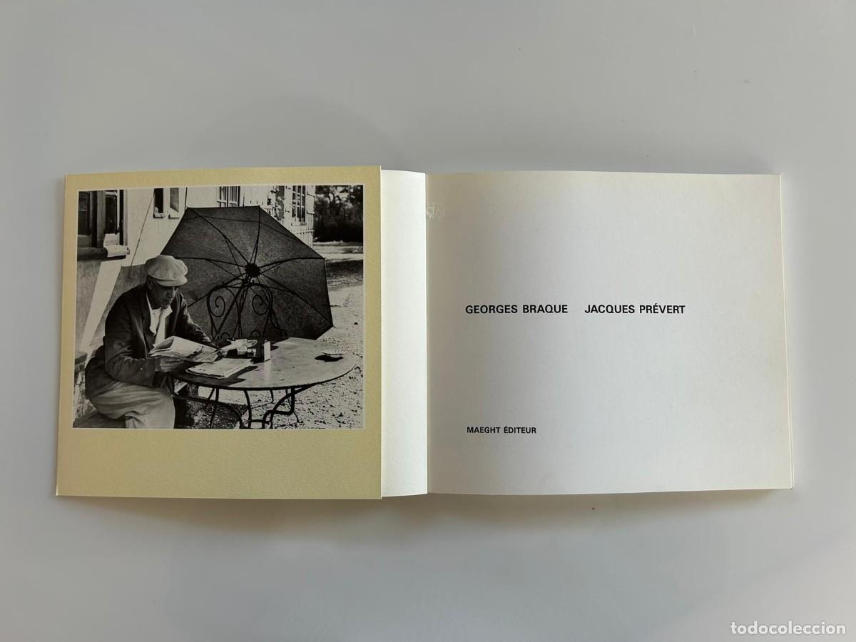 Libros de segunda mano: GEORGES BRAQUE. JACQUES PR&Eacute;VERT. VARENGE VILLE - Foto 3